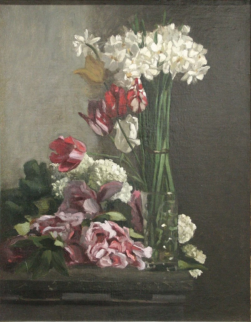 Jean-Frédéric Bazille-15-Fiori, intorno al 1869 - Museo Fabre, Montpellier 1
